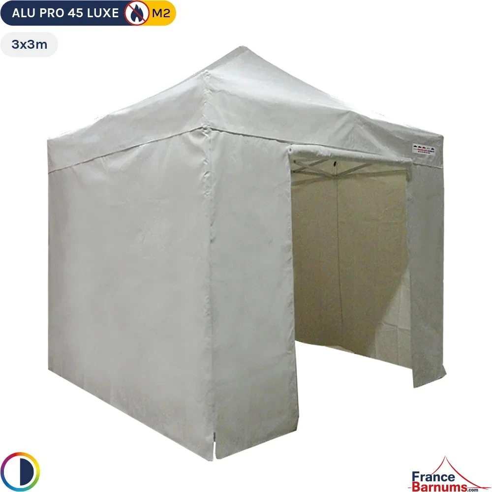 barnum-alu-pro-45-m2-3mx3m-blanc-pack-4-cotes-380grm.webp