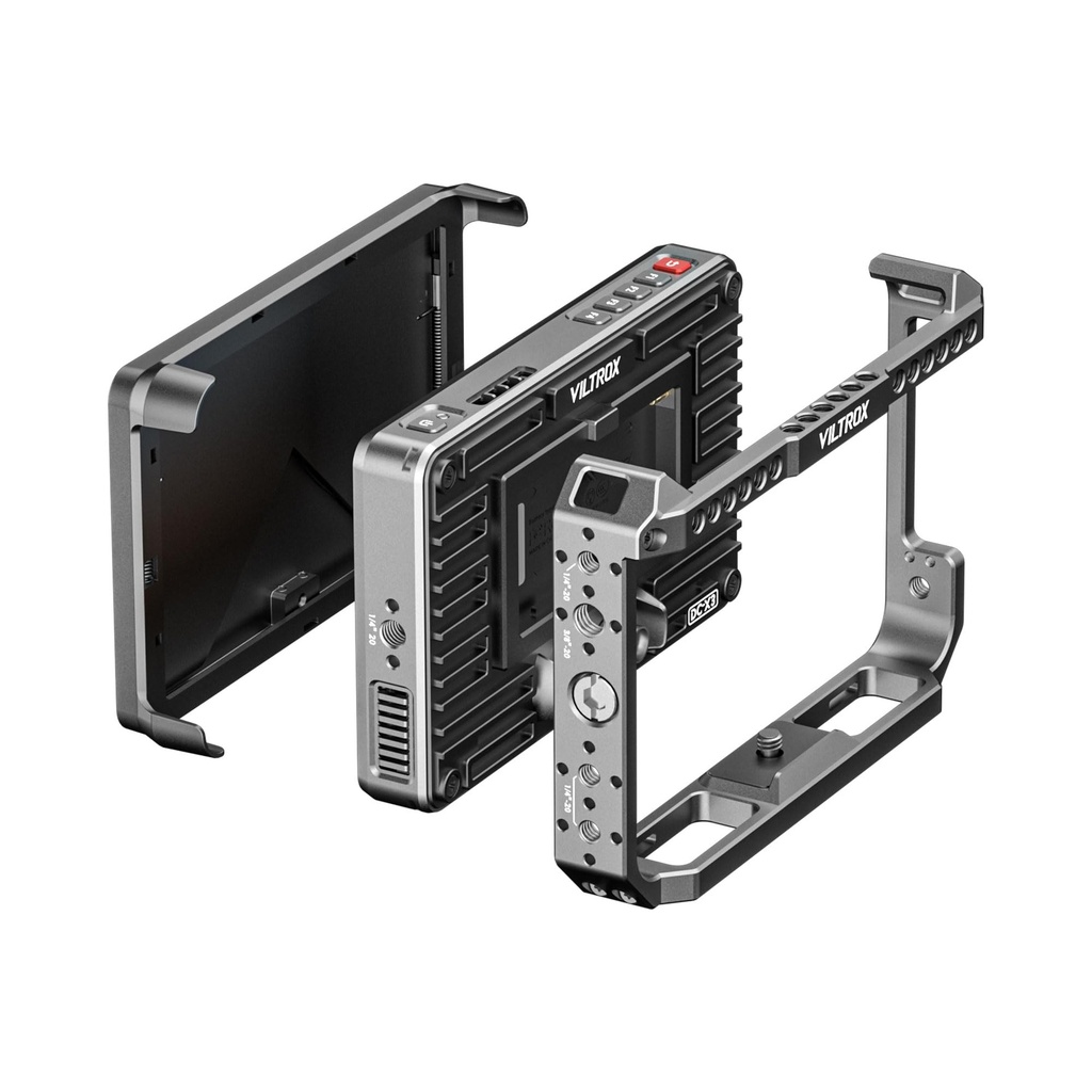 Moniteur 4k Viltrox DC-X3 SDI HDMI kit avec cage