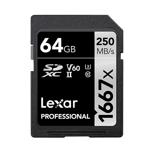 Carte SD 64Go Lexar