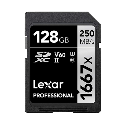 Carte mémoire SD Lexar - 128 Go
