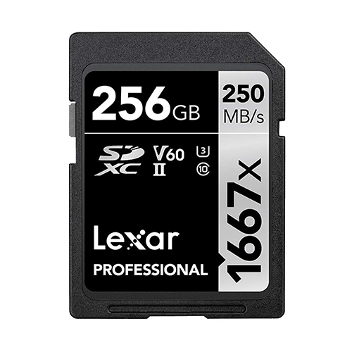 [SD256] Carte mémoire SD Lexar - 256 Go