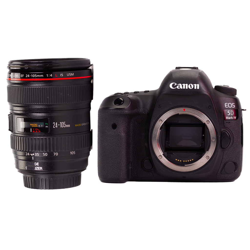 Kit Canon 5D mark IV avec Objectif Canon 24-105mm