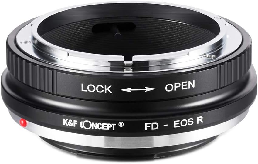 Bague adaptatrice - Objectif Canon FD vers boîtier Canon RF