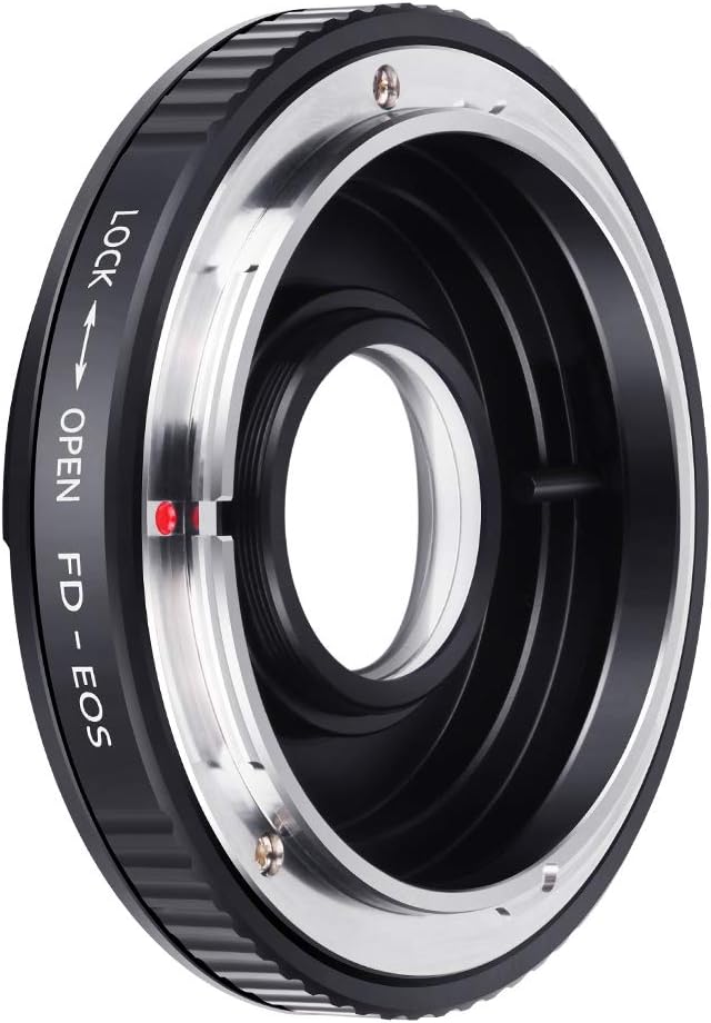 Bague adaptatrice - Objectif Canon FD vers boîtier Canon EF