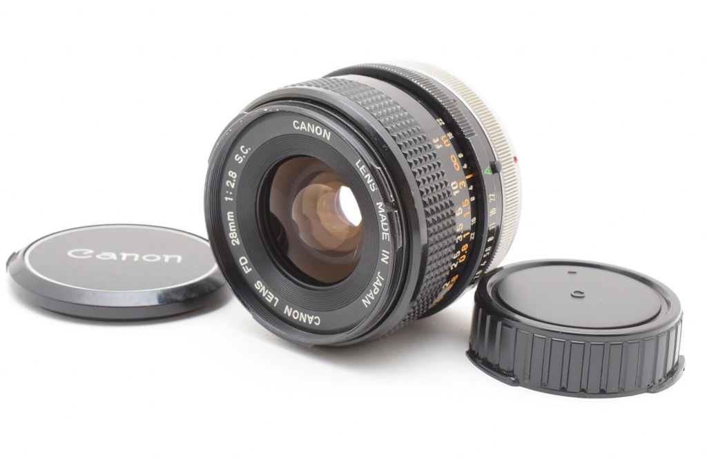 [FD28CANONOBJ] Objectif Canon FD 28 mm f/2.8 SC