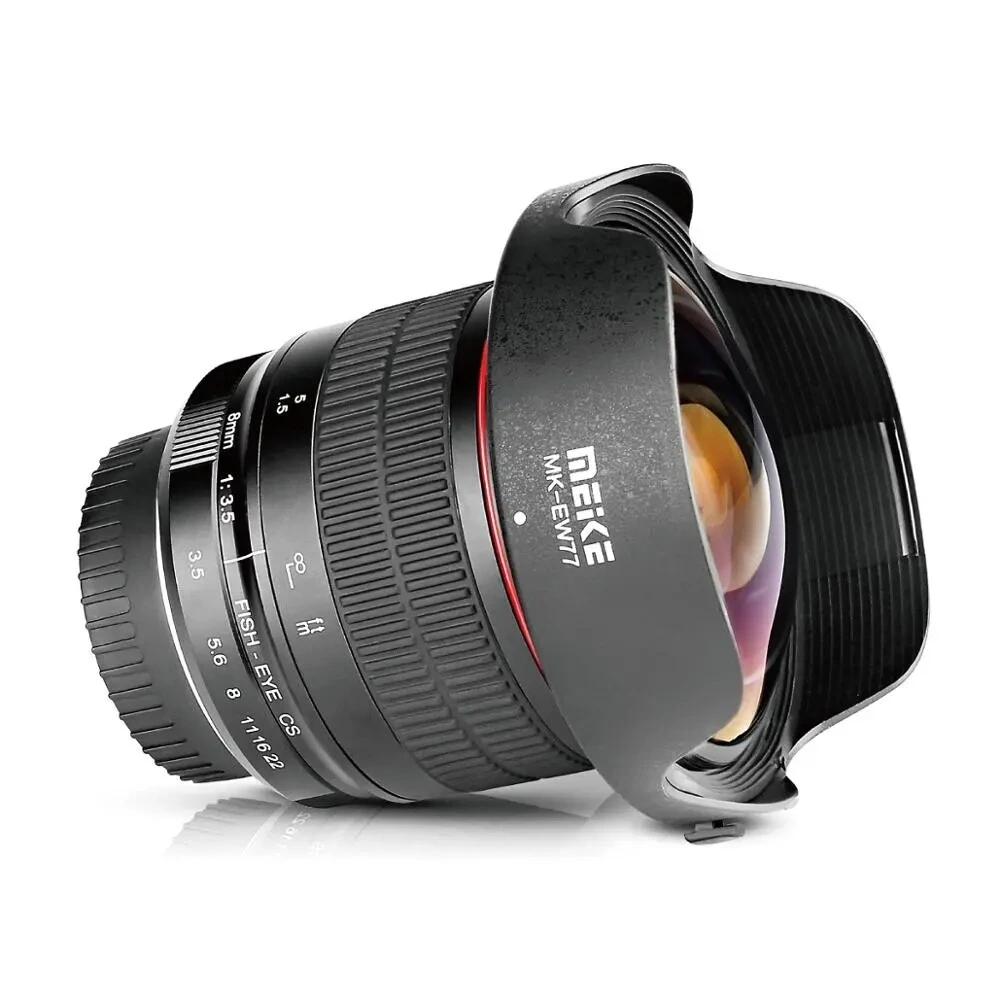 Meike Optics MK 8 mm f3.5 fisheye Objectif Ultra Grand Angle pour Canon EF Mount