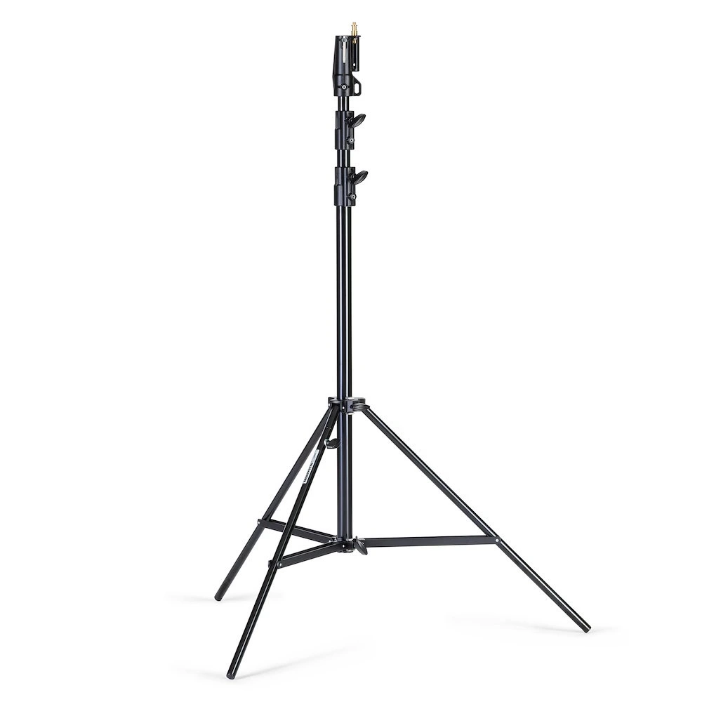 Pied lumière aluminium noir 126U ( forte résistance )- Manfrotto