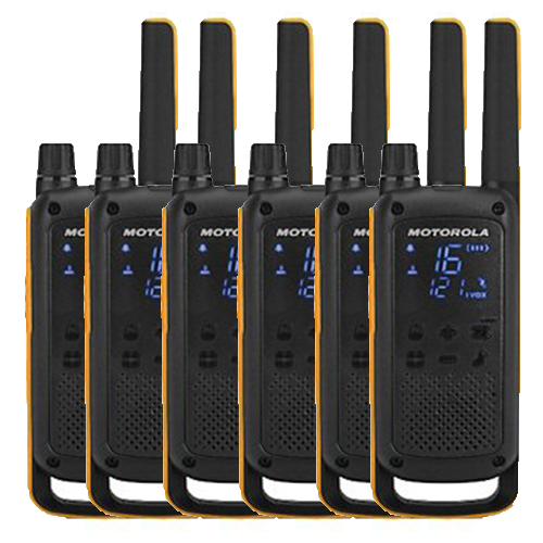 [ORA_s_5_140] Talkies T82 Motorola x6 - Communication
