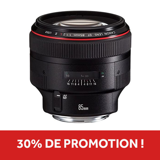 [JAU_b_4_096] Objectif Canon 85mm f1.2 USM II EF