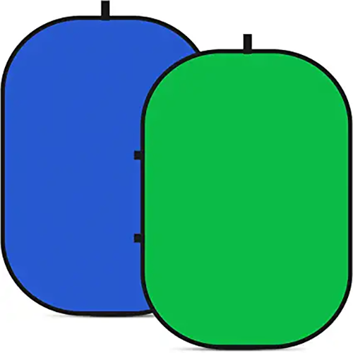 [JAU_d_0_087] Neewer fond vert bleu pliable 150 x 200 cm