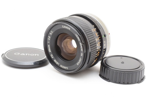 [FD28CANONOBJ] Objectif Canon FD 28 mm f2.8 SC